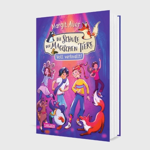 Buchcover und Innenansicht für das Buch: Die Schule der magischen Tiere Neuausgabe 8: Voll verknallt!