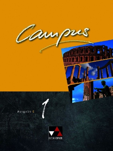 Buchcover und Innenansicht für das Buch: Campus C - neu 1 Lehrbuch