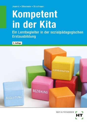 Buchcover und Innenansicht für das Buch: Kompetent in der Kita