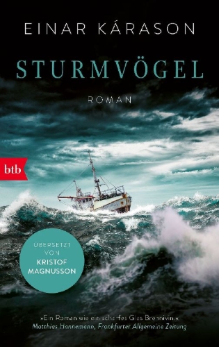 Buchcover und Innenansicht für das Buch: Stormfuglar