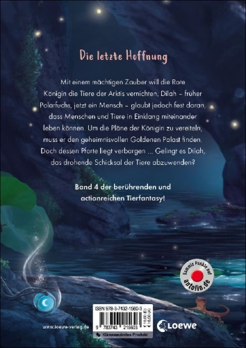 Buchcover und Innenansicht für das Buch: White Fox (Band 4) - Die Pforte des Schicksals