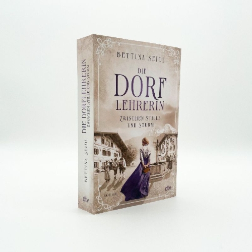 Buchcover und Innenansicht für das Buch: Die Dorflehrerin