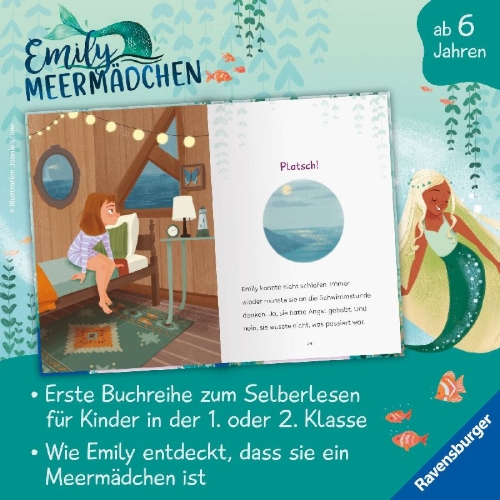 Buchcover und Innenansicht für das Buch: The World of Emily Windsnap: Emily's big discovery