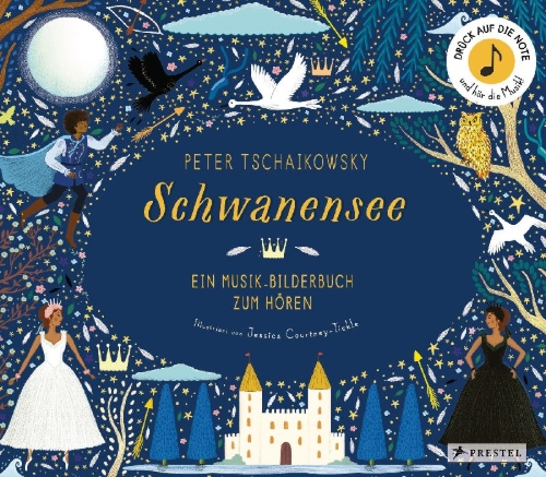 Buchcover und Innenansicht für das Buch: Peter Tschaikowsky. Schwanensee