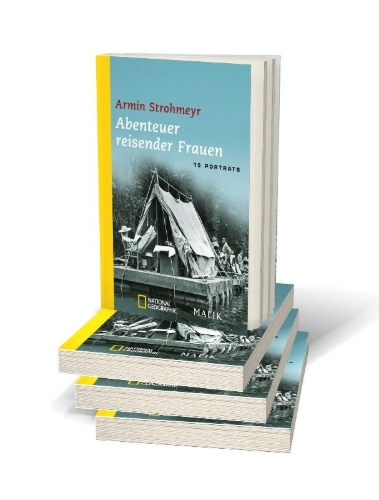 Buchcover und Innenansicht für das Buch: Abenteuer reisender Frauen