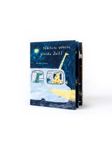 Buchcover und Innenansicht für das Buch: Nächste Woche, gleiche Zeit?