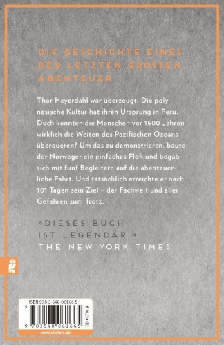 Buchcover und Innenansicht für das Buch: Kon-Tiki-ekspedisjonen
