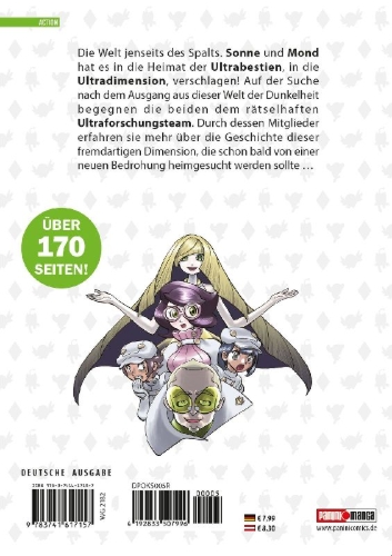 Buchcover und Innenansicht für das Buch: Pokémon - Sonne und Mond