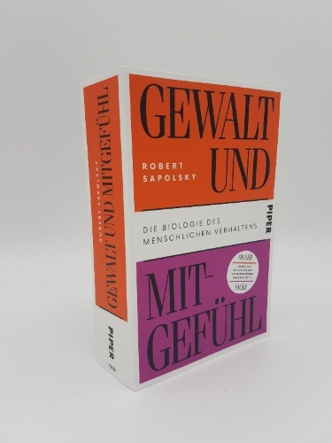 Buchcover und Innenansicht für das Buch: Gewalt und Mitgefühl