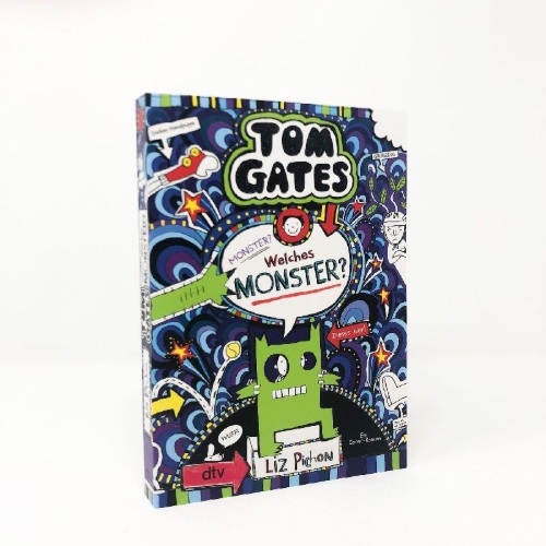 Buchcover und Innenansicht für das Buch: Tom Gates: Monster? Welches Monster?