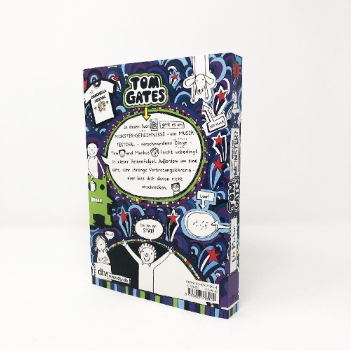 Buchcover und Innenansicht für das Buch: Tom Gates: Monster? Welches Monster?