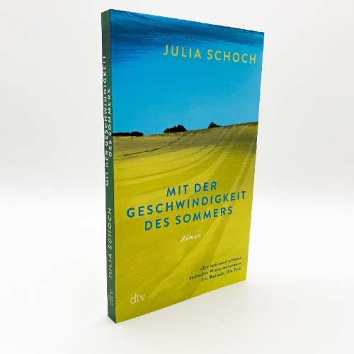 Buchcover und Innenansicht für das Buch: Mit der Geschwindigkeit des Sommers