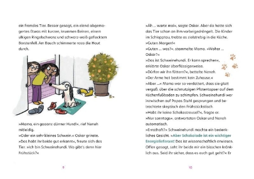 Buchcover und Innenansicht für das Buch: Schweinehundi