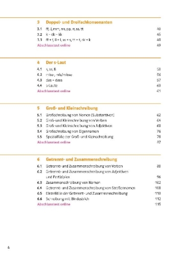 Buchcover und Innenansicht für das Buch: Klett Sicher in Deutsch Rechtschreibung 7./8. Klasse