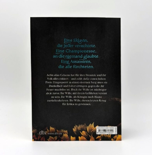 Buchcover und Innenansicht für das Buch: Kingdom of Ash
