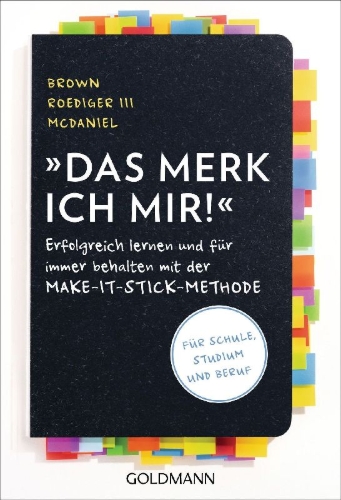 Buchcover und Innenansicht für das Buch: Make it stick. The Science of Successful Learning