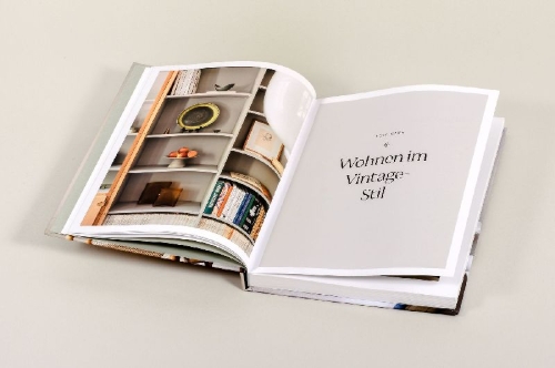 Buchcover und Innenansicht für das Buch: The Vintage Way