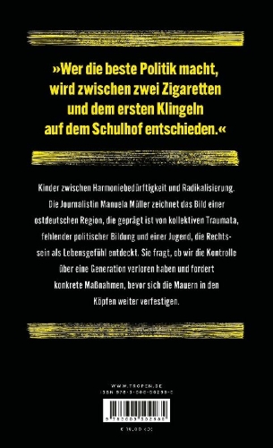 Buchcover und Innenansicht für das Buch: Die Jugend malt wieder Hakenkreuze