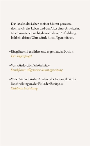 Buchcover und Innenansicht für das Buch: Vie, vieillesse et mort d'une femme du peuple