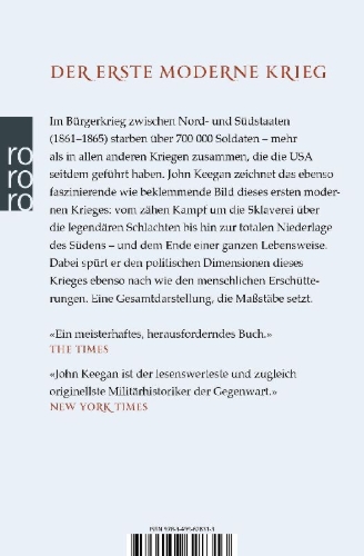 Buchcover und Innenansicht für das Buch: Der Amerikanische Bürgerkrieg