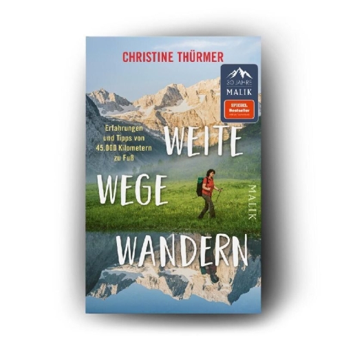 Buchcover und Innenansicht für das Buch: Weite Wege Wandern