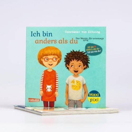 Buchcover und Innenansicht für das Buch: Maxi-Pixi-4er-Set 107: Du, ich und wir (4x1 Exemplar)