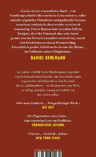 Buchcover und Innenansicht für das Buch: Lázár