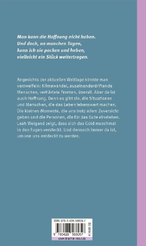Buchcover und Innenansicht für das Buch: Das Gold in den Fugen