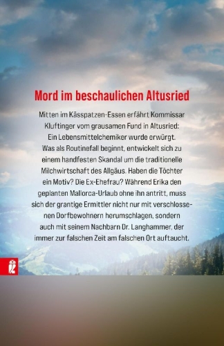 Buchcover und Innenansicht für das Buch: Milchgeld