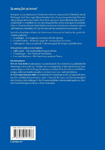 Buchcover und Innenansicht für das Buch: Basiswissen Neurologie