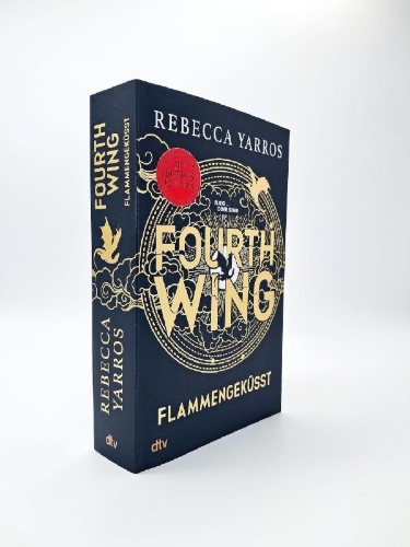 Buchcover und Innenansicht für das Buch: Fourth Wing (The Empyrean