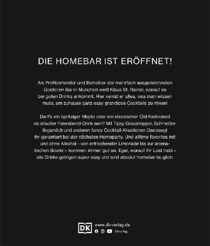Buchcover und Innenansicht für das Buch: Homebar
