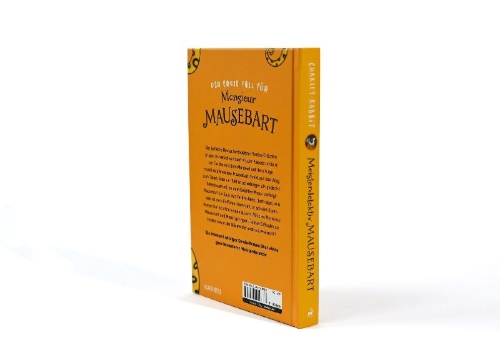 Buchcover und Innenansicht für das Buch: Meisterdetektiv Mausebart - Wo ist Gustav Giftzahn? Ein Mäusekrimi (Band 1)