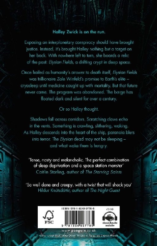 Buchcover und Innenansicht für das Buch: Cold Eternity