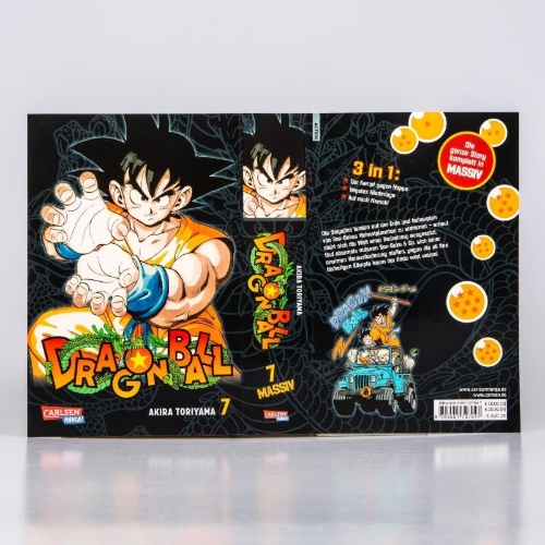 Buchcover und Innenansicht für das Buch: Dragon Ball Triple Edition