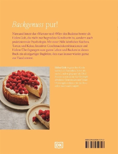 Buchcover und Innenansicht für das Buch: Backen & der Sinn des Lebens