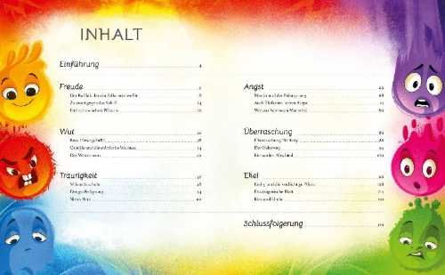 Buchcover und Innenansicht für das Buch: Wie wir fühlen