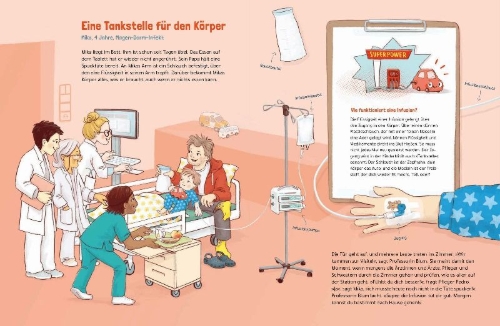 Buchcover und Innenansicht für das Buch: Tut das weh?