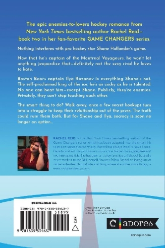 Buchcover und Innenansicht für das Buch: Heated Rivalry