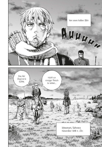 Buchcover und Innenansicht für das Buch: Vinland Saga