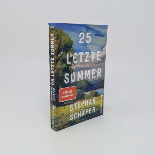 Buchcover und Innenansicht für das Buch: 25 letzte Sommer
