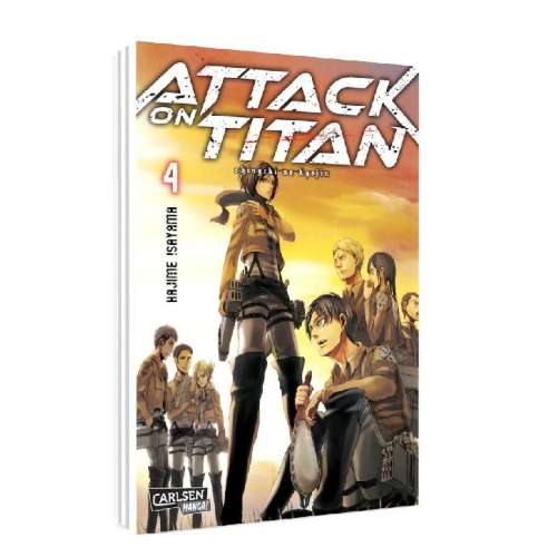 Buchcover und Innenansicht für das Buch: Shingeki no Kyojin