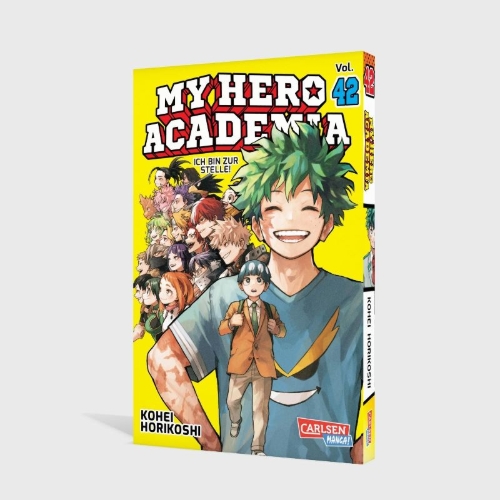 Buchcover und Innenansicht für das Buch: Boku no Hero Academia