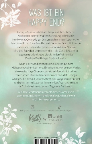 Buchcover und Innenansicht für das Buch: The Things We Leave Unfinished