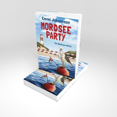 Buchcover und Innenansicht für das Buch: Mordseeparty