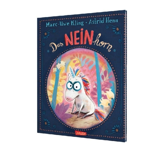 Buchcover und Innenansicht für das Buch: Das NEINhorn