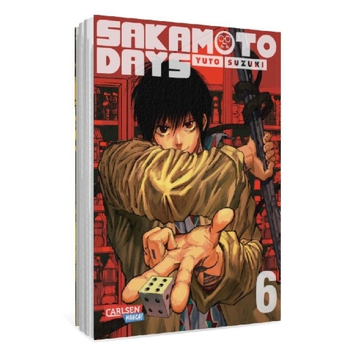 Buchcover und Innenansicht für das Buch: Sakamoto Days