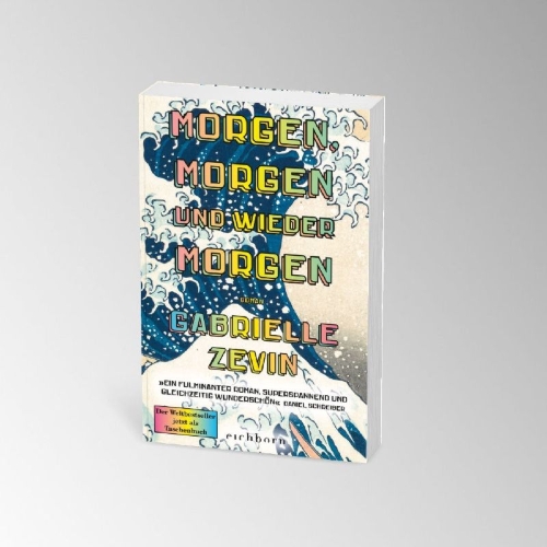 Buchcover und Innenansicht für das Buch: Tomorrow, and tomorrow, and tomorrow