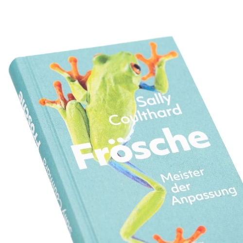 Buchcover und Innenansicht für das Buch: The Book of the Frog
