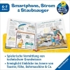 Buchcover und Innenansicht für das Buch: Wieso? Weshalb? Warum?, Band 24: Technik bei uns zu Hause